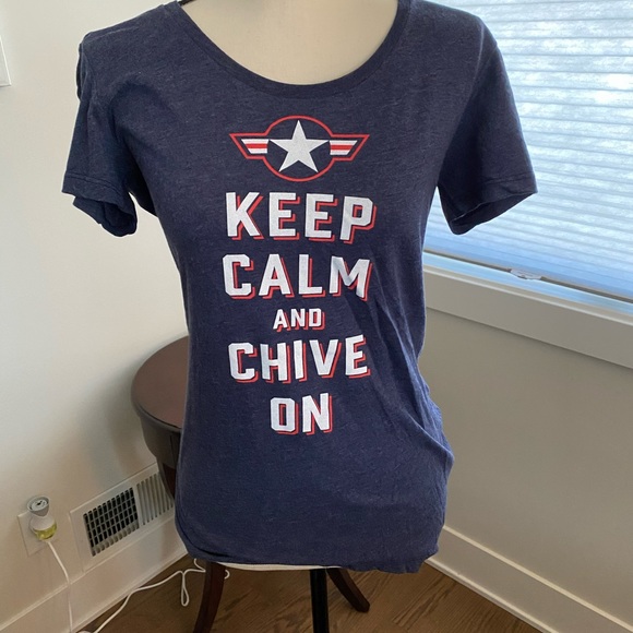 Chive Captain America T Shirt - Picture 1 of 1